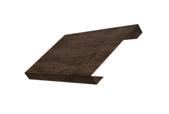 Ламель лицевая 150 забора жалюзи Texas Grand Line 0,45 Print-Double Premium Antique Wood