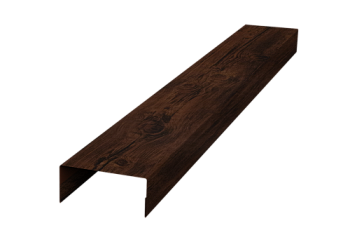 Крышка 45х20 для забора жалюзи Texas Grand Line 0,45 Print Elite Cherry Wood TwinColor (3м)