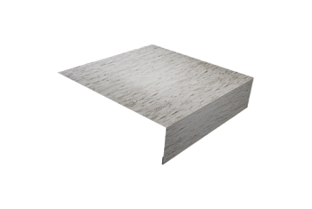 Планка околооконная простая 200х50 Grand Line 0,45 Print Elite Snow Wood TwinColor (3м)