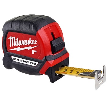 Рулетка магнитная GEN III MILWAUKEE 8 м