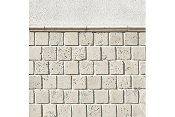 Рядовая плитка White Hills Тоскана 565-00 с расшивкой 1 см