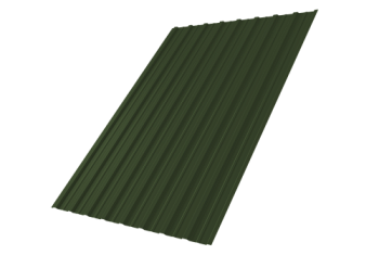 Профнастил С10A Grand Line 0,5 Satin Matt TX RAL 6020 хромовая зелень