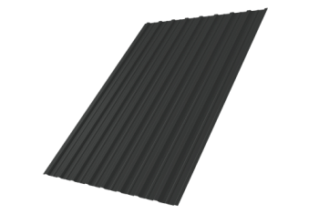 Профнастил С10A Grand Line 0,5 Drap TX RAL 7016 антрацитово-серый