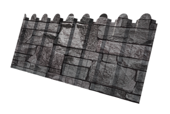 Профнастил С20A фигурный Grand Line 0,45 Print Elite Fine Stone TwinColor