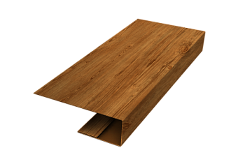J-Профиль 12мм Grand Line 0,45 Print Elite Golden Wood TwinColor (2м)