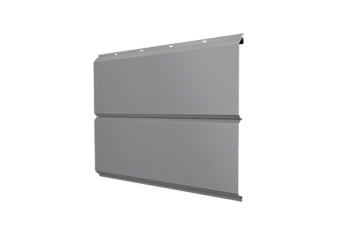 ЭкоБрус new Grand Line 0,45 PE с пленкой RAL 9006 бело-алюминиевый