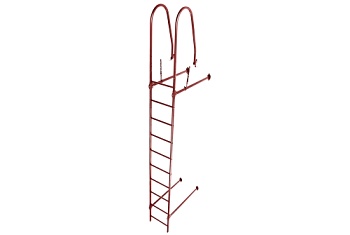 Лестница стеновая Grand Line RAL 3011 2,76м