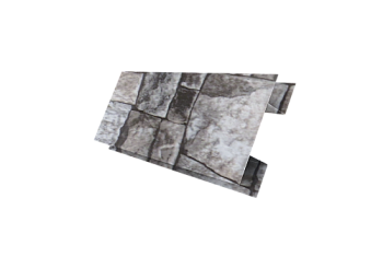 Планка H-образная Экобрус 0,45 Print Elite с пленкой Fine Stone TwinColor (3м)