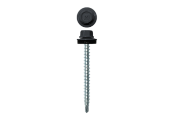 Саморез кровельный Daxmer 4,8х50 RAL 7024 (150) сверло №1