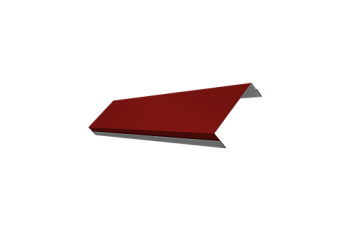 Ламель обратная 100 забора жалюзи Texas Grand Line 0,5 Satin RAL 3011 коричнево-красный