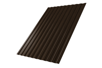 Профнастил С8A v02 Grand Line 0,45 Print Elite с пленкой Coffee Wood TwinColor