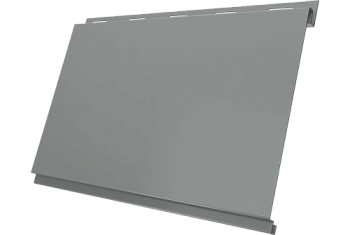 Вертикаль 0,2 classic Grand Line 0,45 PE с пленкой RAL 9006 бело-алюминиевый