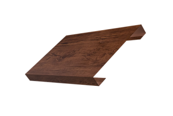 Ламель лицевая 150 забора жалюзи Texas Grand Line 0,45 Print Premium Cherry Wood Fresh TwinColor