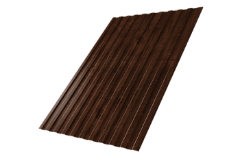Профнастил С8A v02 Grand Line 0,45 Print Elite с пленкой Cherry Wood TwinColor