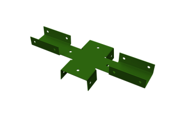 Кронштейн Х RAL 6002