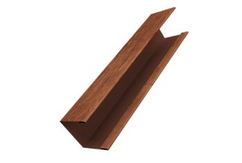 Крышка для забора жалюзи Milan Slim Grand Line 0,45 Print Premium Rowan Wood Intense FTC (2м)