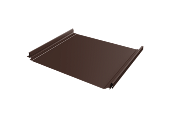 Кликфальц Pro Grand Line 0,45 Drap TwinColor с пленкой на замках RAL 8017 шоколад