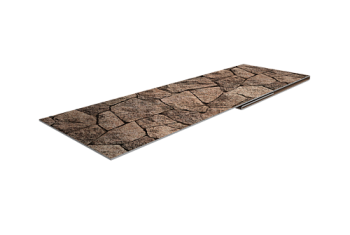 Планка финишная 48х25 Grand Line 0,45 Print Elite King Stone TwinColor (3м)