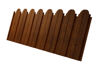 Профнастил C10B фигурный Grand Line 0,4 Print Premium Golden Wood Intense FTC