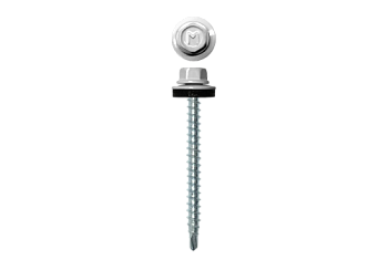 Саморез кровельный Daxmer 4,8х50 (150шт) сверло №1 RAL 9003