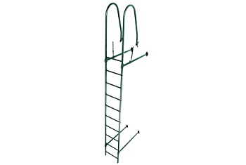 Лестница стеновая Grand Line RAL 6005 2,76м