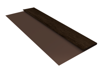 Планка стартовая Блок-Хаус new Grand Line 0,45 Print Elite Antique Wood TwinColor (3м)