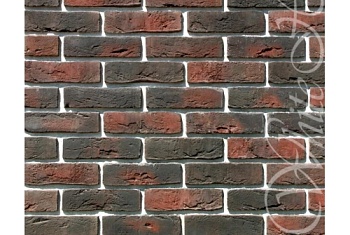Рядовая плитка White Hills Лондон брик, 301-40 c расшивкой 1,2 см.
