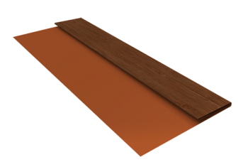 Планка стартовая Блок-Хаус new Grand Line 0,45 Print Elite Rowan TwinColor (3м)