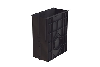 Пескоуловитель пластиковый Aquastok Norma DN200, класс нагрузки С250 500х260х670 (12055)