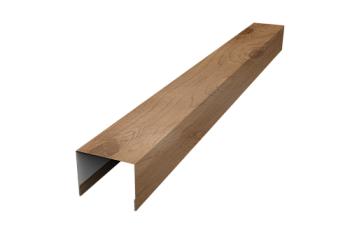 Крышка для забора жалюзи Palermo Grand Line 0,45 Print Premium Pine Wood Fresh (3м)