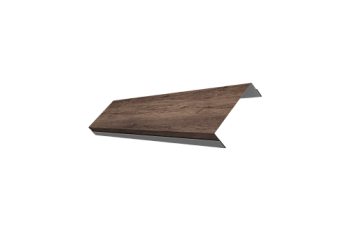 Ламель обратная 100 забора жалюзи Texas Grand Line 0,45 Print Premium Almond Wood Fresh