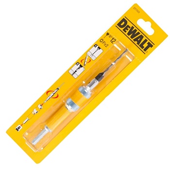 Быстросменный узел DeWalt DT7603 (бита PZ2 + пилотное сверло с зенкером №12)