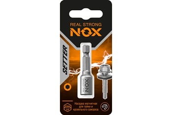 Ключ-насадка магнитная Nox Nut Setter 7x48мм карта (557001)