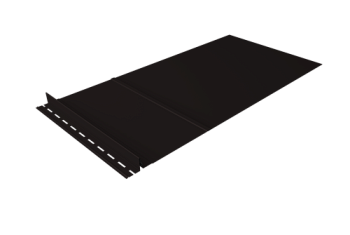 Элемент обхода Кликфальц Pro Grand Line левый 0,5 Drap RAL 9005 черный