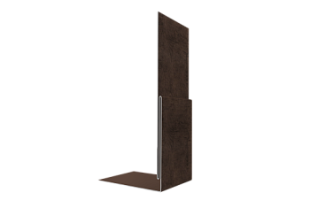 Планка приемная оконная Grand Line 0,45 Print Elite Antique Wood TwinColor (3м)