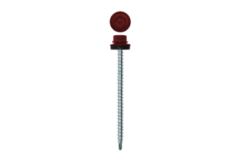 Саморез кровельный Daxmer 4,8х80 (100шт) сверло №1 RAL 3011