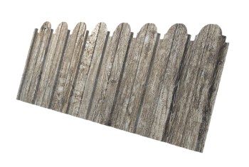 Профнастил C10B фигурный Grand Line 0,45 Print Elite Nordic Wood TwinColor
