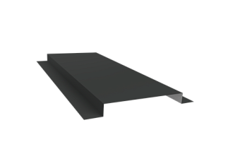 Планка кожуха сегментного 150 0,5 Satin Matt TX RAL 7016 антрацитово-серый (1,2м)