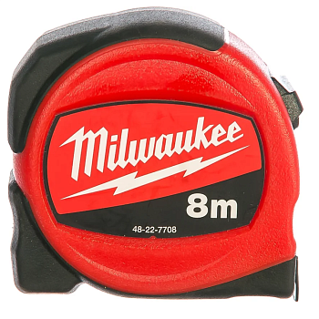 Рулетка с широким полотном Milwaukee Slim 8 м х 25 мм