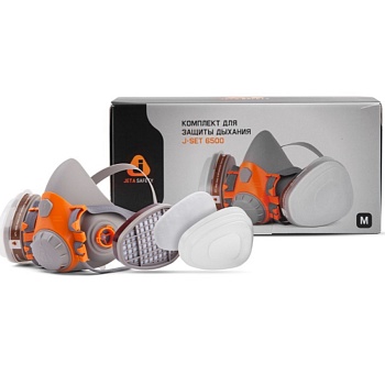 Комплект для защиты дыхания JETA SAFETY - 6500К-M