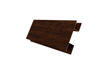 Планка H-образная Экобрус 0,45 Print Elite Cherry Wood TwinColor (3м)