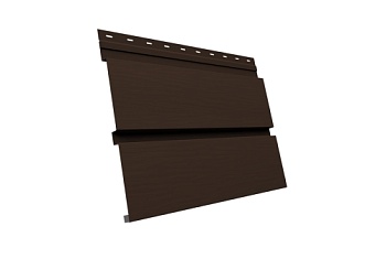 Квадро Брус 3D Grand Line 0,5 Satin Matt с пленкой RAL 8017 шоколад