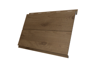 Софит металлический Вертикаль 0,2 line Grand Line 0,45 Print Premium с пленкой Pine Wood Fresh