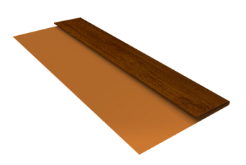 Планка стартовая Блок-Хаус new Grand Line 0,4 Print Premium Golden Wood Intense FTC (3м)
