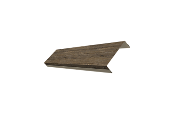 Ламель обратная 100 забора жалюзи Texas Grand Line 0,45 Print Elite Nordic Wood TwinColor
