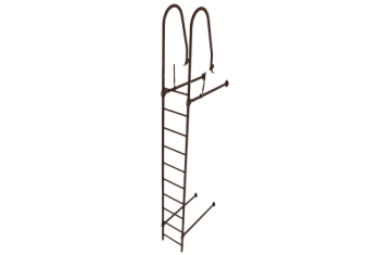 Лестница стеновая Grand Line RAL 8017 2,76м