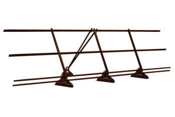 Ограждение кровельное со снегозадержателем на фальц Grand Line 0,9х3м RR 29