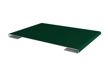 Планка стыковочная Grand Line 0,5 Satin Matt RAL 6005 зеленый мох (3м)