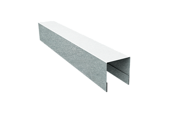 Планка боковая для забора из сайдинга Блок-хаус new Grand Line 0,45 Zn (3м)