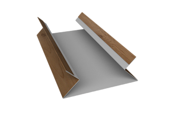 Планка угла внутреннего составная верхняя 0,45 Print Premium Pine Wood Fresh (3м)